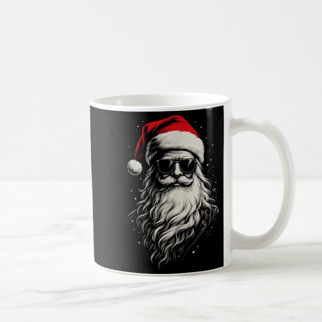Mug Cool Santa Clause Noël drôle Père Noël Sungles Me (Droite)