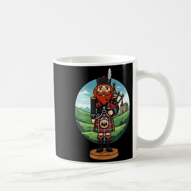 Mug Cool Scottish Nutcracker Bagpes  (Droite)
