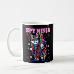 Mug Cool Spy Gaming Ninja Gamer Unicorn Ninja Boy Girl