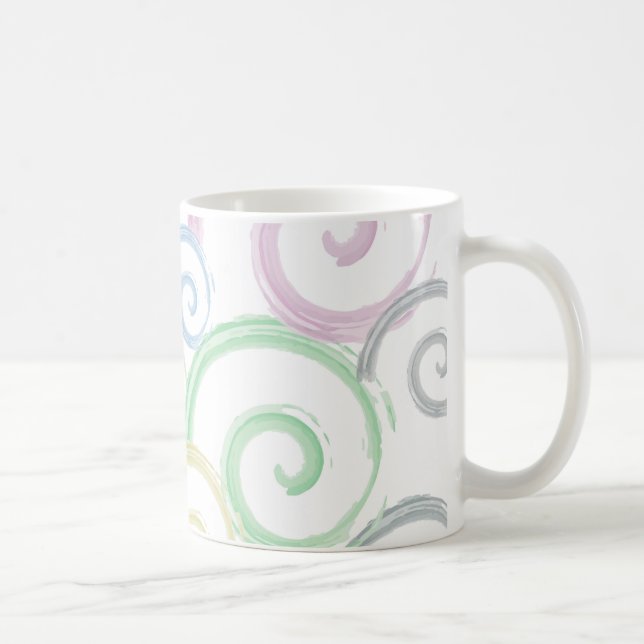Mug Cool, tendance, moderne onduleur brosses (Droite)