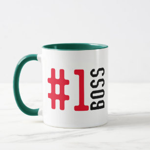 Mug Cool Top Boss Cadeau, Cadeau de Noël personnalisé 