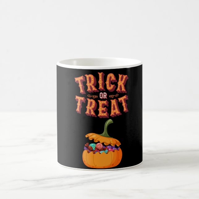 Mug Cool Trick ou traitement Halloween (Centre)