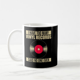 Mug Cool Vinyl Record Pour Hommes Femmes LP Record Lov