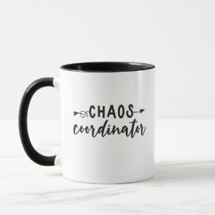 Mug Coordinateur Chaos Bureau Coworker Maman