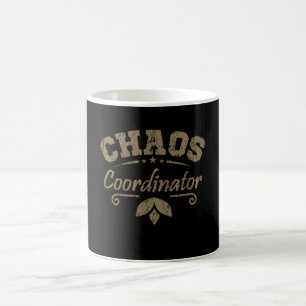 Mug COORDONNATEUR CHAOS Employé Du Mois Homeschool