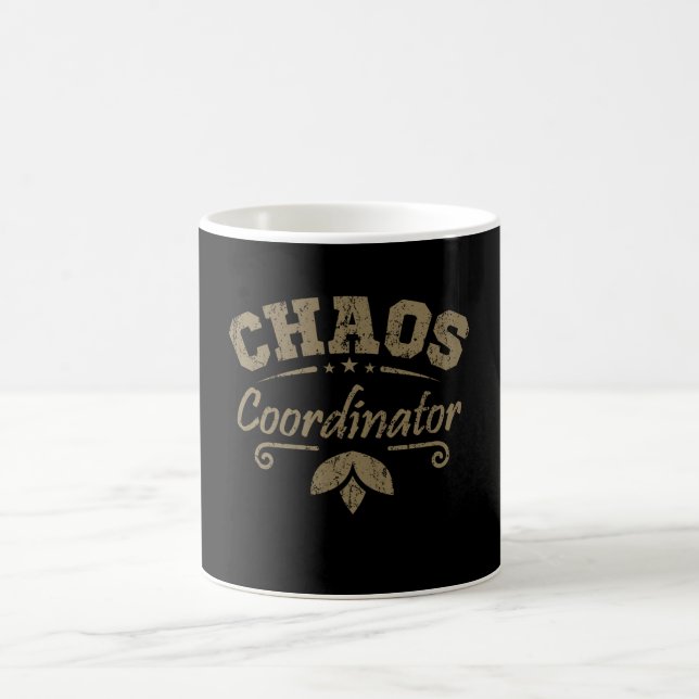 Mug COORDONNATEUR CHAOS Employé Du Mois Homeschool (Centre)