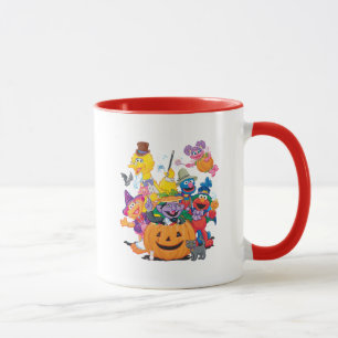 Mug Copains de la rue Sésame   Joyeux Halloween