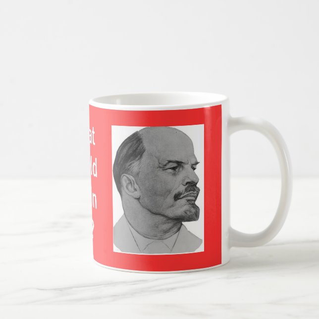 Mug Copie de wikimedia de Lénine 2_dibujo_1901 (Droite)