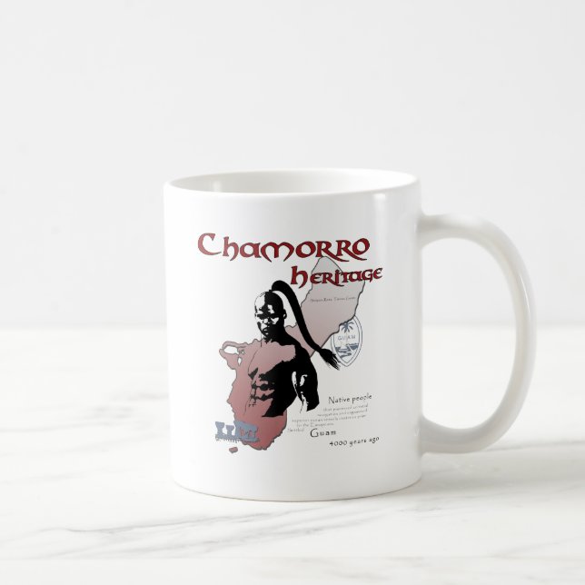 Mug Copie d'esprit de Chamorro (Droite)
