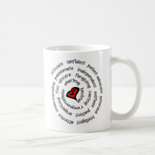 Mug copie d'infirmière de coeur