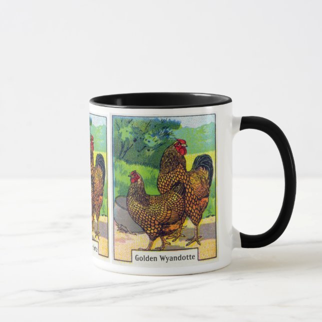 Mug Copie vintage de poulet (Droite)