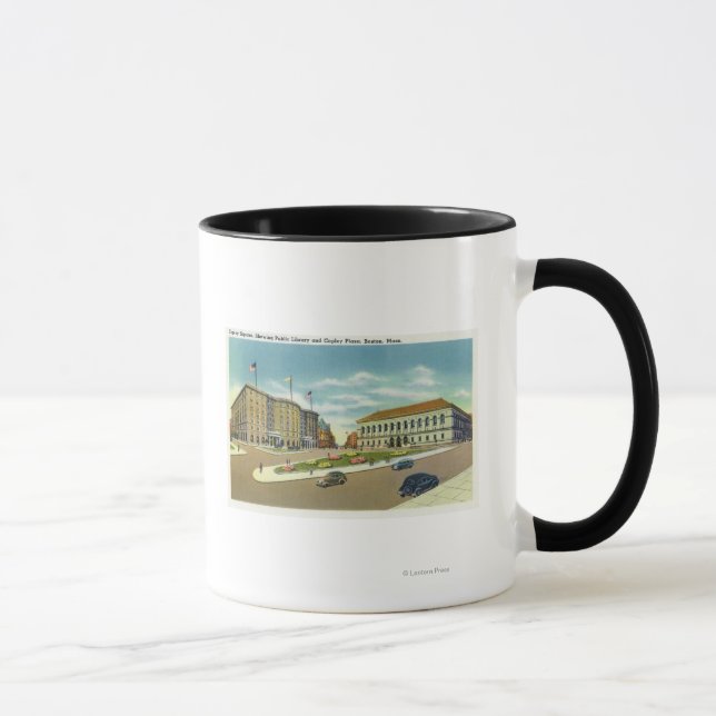 Mug Copley Plaza et vue Carré du public (Droite)