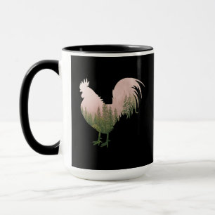 MUG COQ DE LA NATURE STYLE FORET