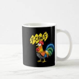 Mug Coq drôle de poulet F Caw F Apprivoiseur de poulet