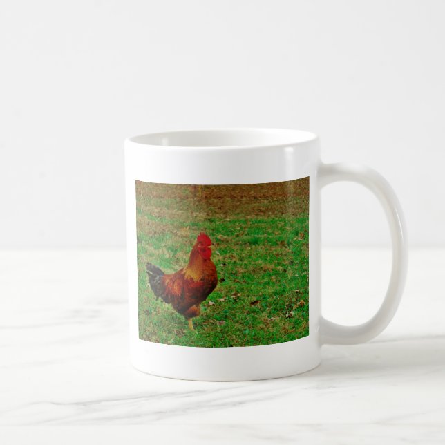 Mug Coq Face à droite (Droite)