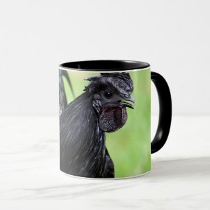Mug Coq noir d'Ayam Cemani