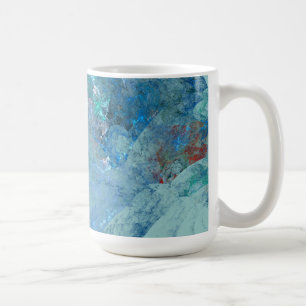 Mug Coque Abstrait Opal Bleu pour RAZR