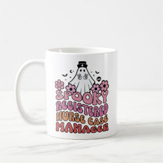 Mug Coque éffrayante infirmière autorisée Gestionnaire