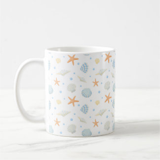 Mug Coques de mer et poisson Starfish