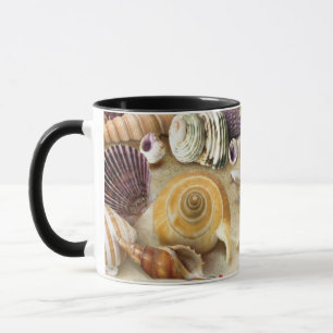 Mug Coques de mer sur la plage