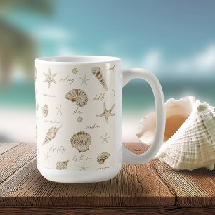 Mug Coques Starfish Sun Fun Texte Sandstone ID918