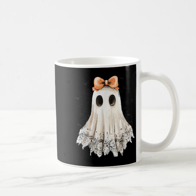 Mug Coquette Lace Ghost Boo In Boojee Halloween Soky S (Droite)