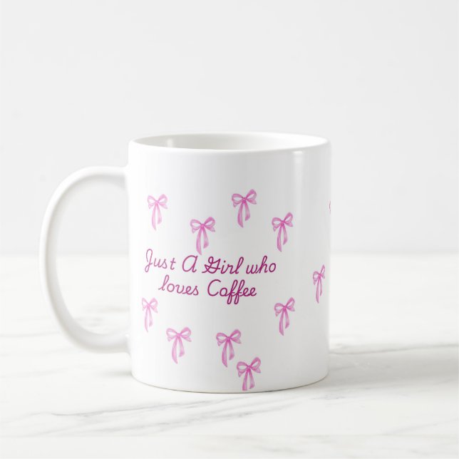 Mug Coquette petite fille (Gauche)