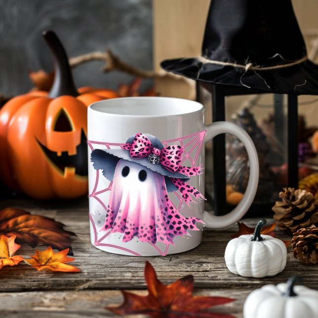 Mug Coquette rose et noire Halloween (Créateur téléchargé)