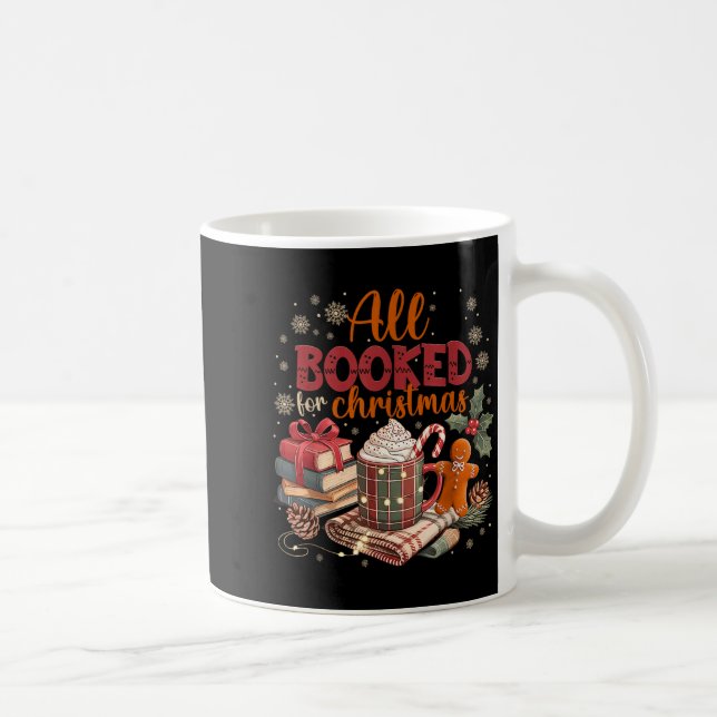 Mug Coquette Xmas Book Lover, Santa Cocoa, All I Want  (Droite)