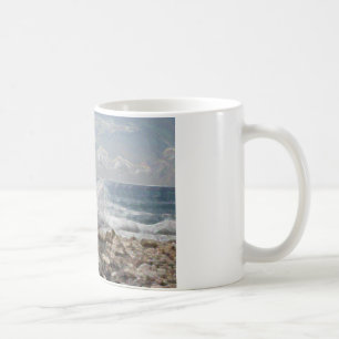 Mug Corail et vagues