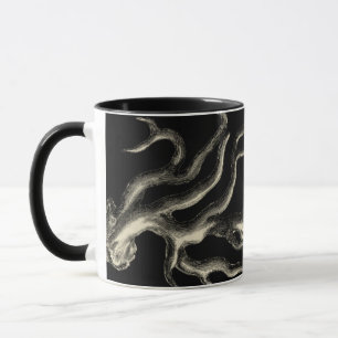 Mug Corail noir et bronzage