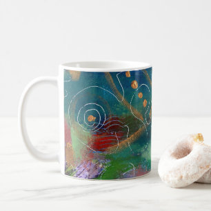 Mug Corail orné de bijoux