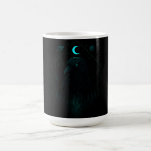 Mug Corbeau Astral - Messager Cosmique Sombre
