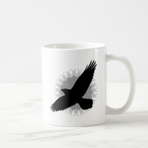 Mug Corbeau en vol