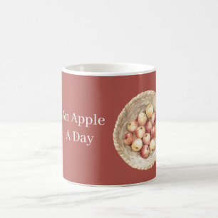 Mug Corbeille Une Pomme Par Jour