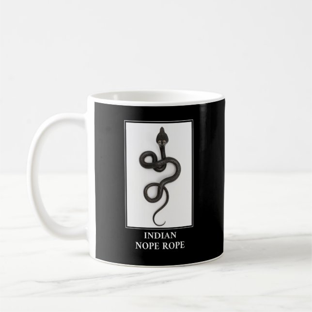 Mug Corde indienne à cou - Cobra Snake Danger (Gauche)