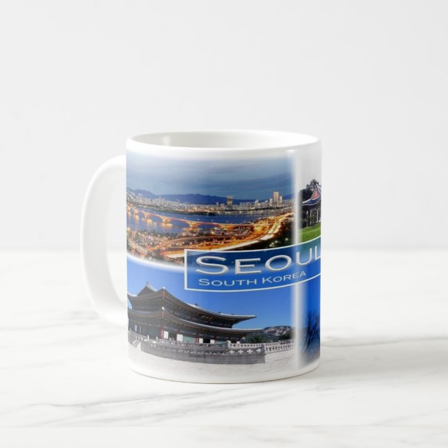 Mug Corée du Sud - Séoul - (Devant gauche)