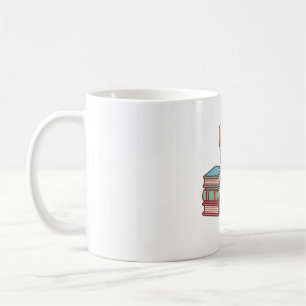Mug Corgi Cute Avec Verres Lecture Livre