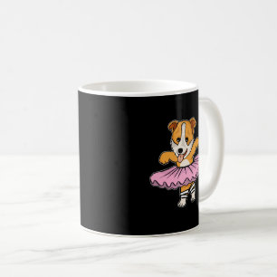 Mug Corgi Dog Ballet Danseuse Cadeau Filles Ballet Dan