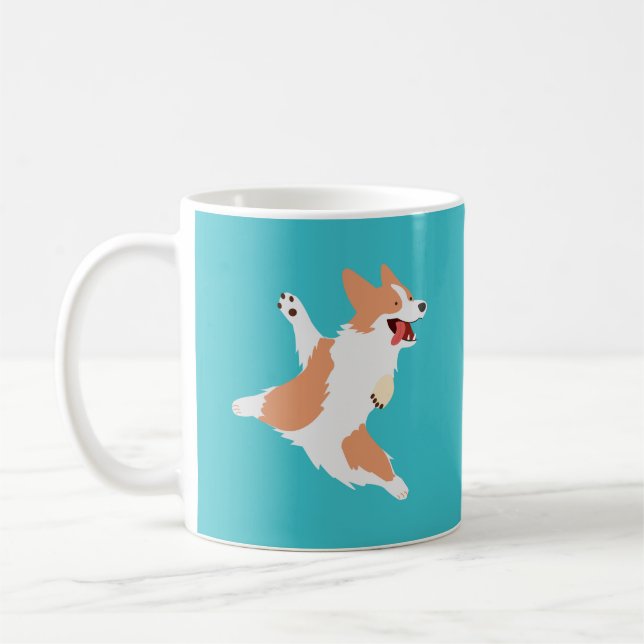 Mug Corgi joueur (Gauche)