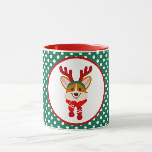 Mug Corgi Joyeux Noël