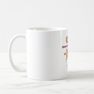 Mug Corgi mignon Obsessionnel Corgi trouble Funny