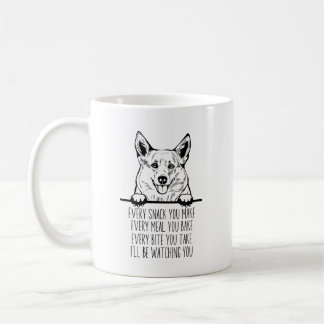 Mug Corgi Mug, Corgi Maman Cadeau, Corgi Mama Café