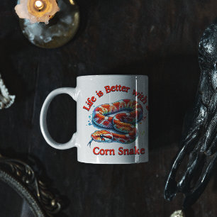 Mug Corne Snake propriétaire café thé amoureux animal 