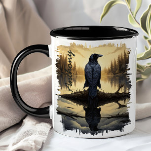 Mug Corneille à Dawn Lake Reflection