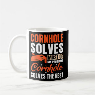 Mug Cornhole résout la plupart de mes problèmes Cornho