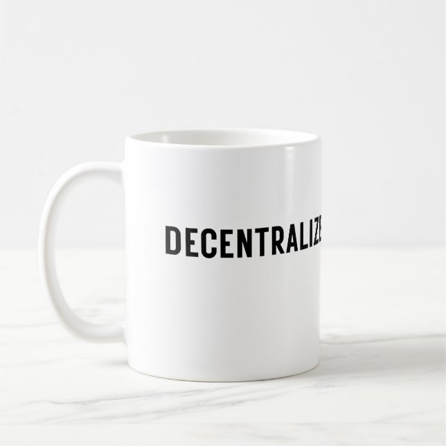 Mug Corporate Decentralized Thinking  (Gauche)