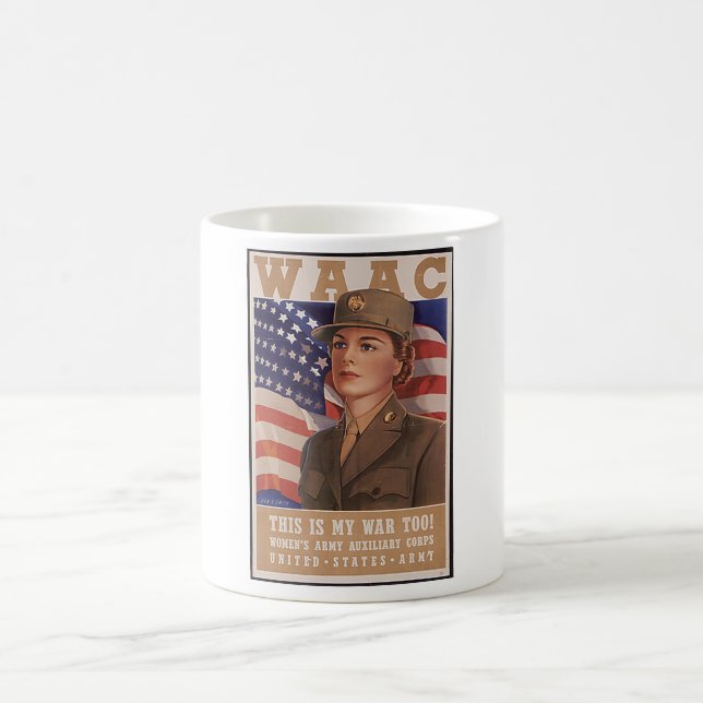 Mug Corps d'air de l'armée des femmes (Centre)