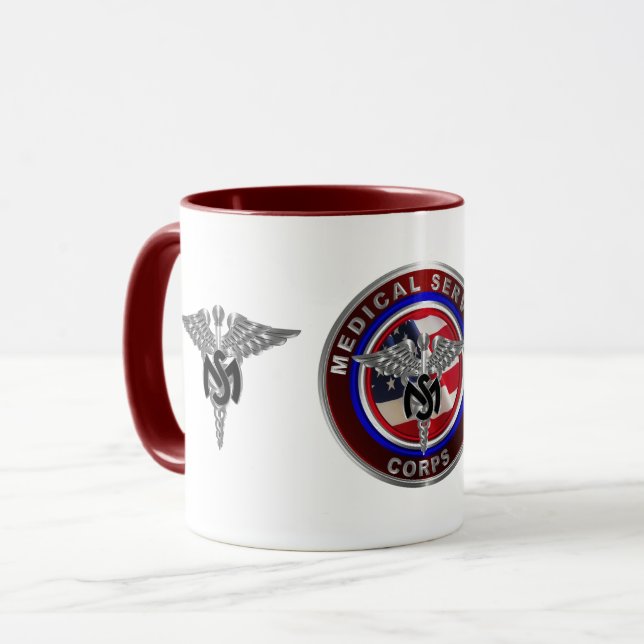 Mug Corps des services Médicales (Devant gauche)