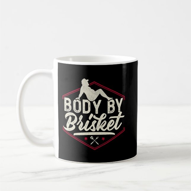 Mug Corps Homme Par Chemise Brisket Funny Steak Lover  (Gauche)